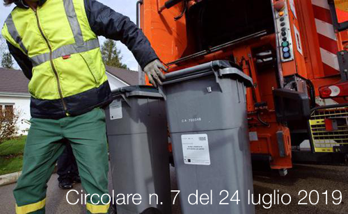 Circolare n 7 del 24 luglio 2019 Circolare n 7 del 24 luglio 2019