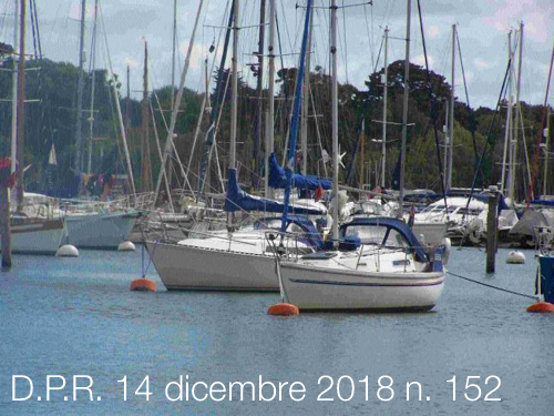 D P R 14 dicembre 2018 n 152 D P R 14 dicembre 2018 n 152
