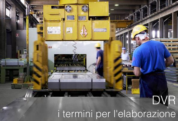DVR i termini per l elaborazione DVR i termini per l elaborazione