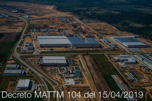 Decreto MATTM 104 del 15 04 2019 Decreto MATTM 104 del 15 04 2019