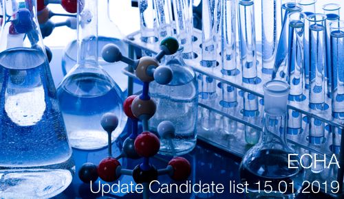 ECHA Update Candidate list 15 01 2019 ECHA Update Candidate list 15 01 2019