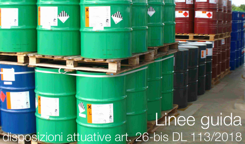 Linee guida disposizioni attuative art 26 bis DL 1132018 Linee guida disposizioni attuative art 26 bis DL 1132018