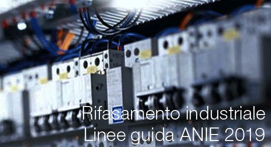 Rifasamento industriale ANIE 2019 Rifasamento industriale ANIE 2019