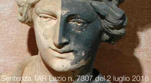 Sentenza del TAR Lazio n 7307 del 2 luglio 2018 Sentenza del TAR Lazio n 7307 del 2 luglio 2018