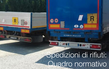 Spedizioni di rifiuti Quadro normativo Spedizioni di rifiuti Quadro normativo
