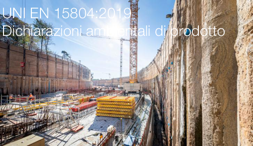 UNI EN 15804 2019 Dichiarazioni ambientali di prodotto UNI EN 15804 2019 Dichiarazioni ambientali di prodotto