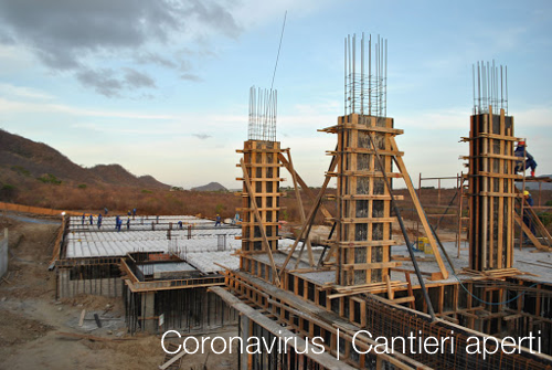 Coronavirus Cantieri aperti Coronavirus Cantieri aperti