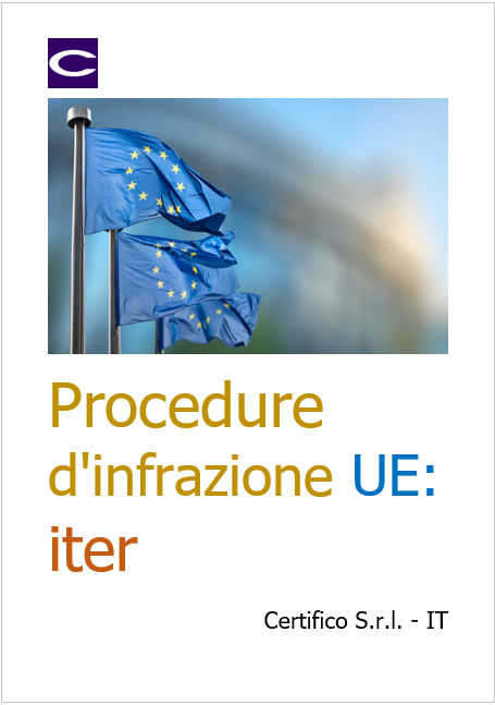Procedure infrazione UE iter Procedure infrazione UE iter