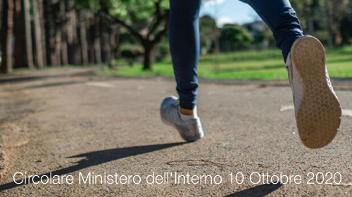 Circolare Ministero dell Interno 10 Ottobre 2020 Circolare Ministero dell Interno 10 Ottobre 2020