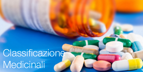 Classificazione medicinali Classificazione medicinali