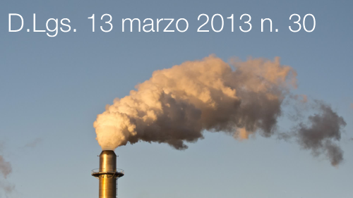 D Lgs 13 marzo 2013 n 30 D Lgs 13 marzo 2013 n 30