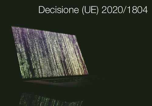 Decisione UE 2020 1804 Decisione UE 2020 1804