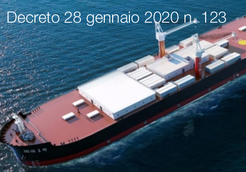 Decreto 28 gennaio 2020 n 123 Decreto 28 gennaio 2020 n 123