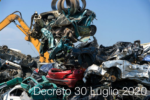 Decreto 30 luglio 2020 Decreto 30 luglio 2020