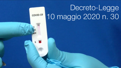 Decreto Legge 10 maggio 2020 n 30 Decreto Legge 10 maggio 2020 n 30