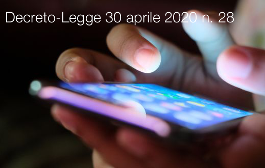 Decreto Legge 30 aprile 2020 n 28 Decreto Legge 30 aprile 2020 n 28