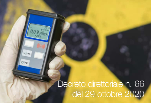 Decreto direttoriale n 66 del 29 ottobre 2020 Decreto direttoriale n 66 del 29 ottobre 2020