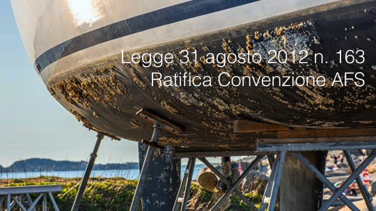 Legge 31 agosto 2012 n 163 Legge 31 agosto 2012 n 163