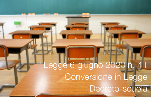 Legge 6 giugno 2020 n 41 Legge 6 giugno 2020 n 41