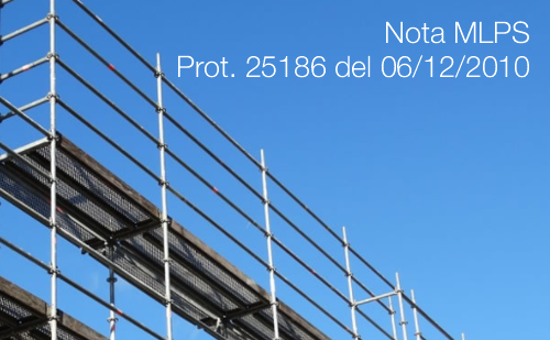 Nota MLPS Prot 25186 010 Nota MLPS Prot 25186 010