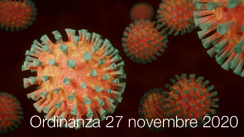 Ordinanza 27 novembre 2020 Ordinanza 27 novembre 2020