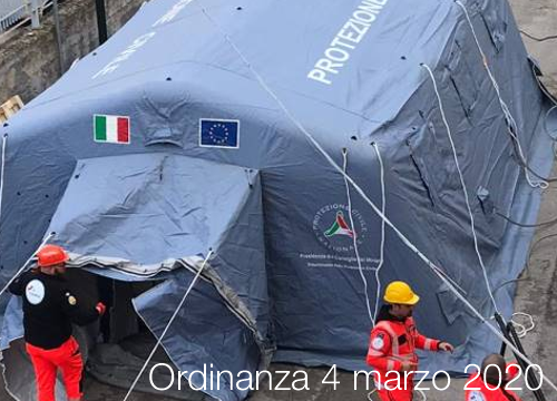 Ordinanza 4 marzo 2020 Ordinanza 4 marzo 2020