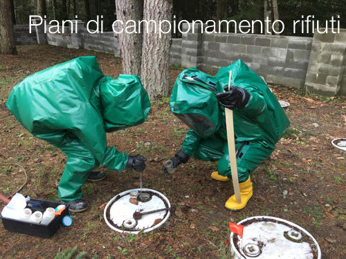 Piani di campionato rifiuti Piani di campionato rifiuti