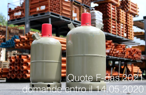 Quote F gas 2021 domande entro il 14 05 2020 Quote F gas 2021 domande entro il 14 05 2020