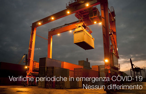 Verifiche periodiche in emergenza COVID 19 Verifiche periodiche in emergenza COVID 19