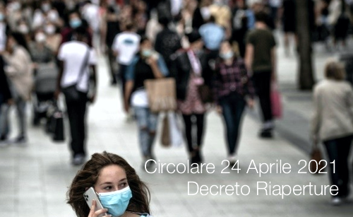 Circolare 24 Aprile 2021 Circolare 24 Aprile 2021