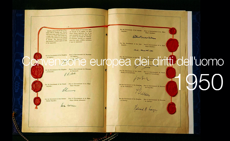 Convenzione europea dei diritti dell uomo Convenzione europea dei diritti dell uomo