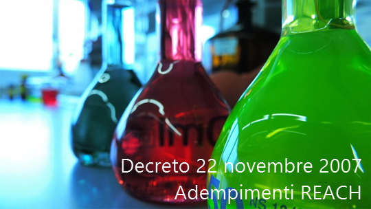 Decreto 22 novembre 2007 Decreto 22 novembre 2007