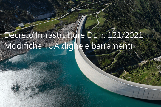 Decreto Infrastrutture DL n 121 2021 Modifiche al TUA Decreto Infrastrutture DL n 121 2021 Modifiche al TUA