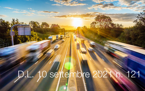 Decreto Legge 10 settembre 2021 n 121 Decreto Legge 10 settembre 2021 n 121