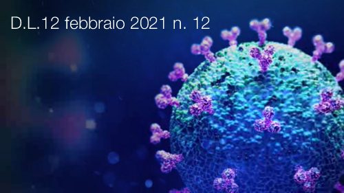Decreto Legge 12 febbraio 2021 n 12 Decreto Legge 12 febbraio 2021 n 12