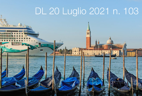Decreto Legge 20 Luglio 2021 n 103 Decreto Legge 20 Luglio 2021 n 103
