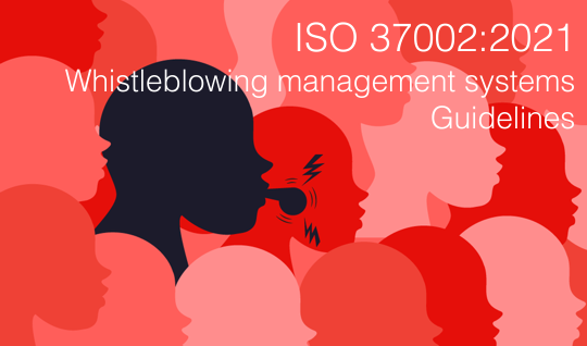 ISO 37002 2021 Whistleblowing management systems Guidelines ISO 37002 2021 Whistleblowing management systems Guidelines
