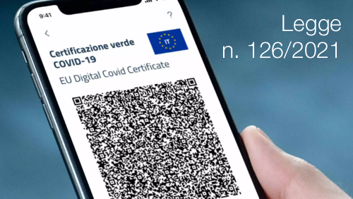 Legge 16 settembre 2021 n 126 Legge 16 settembre 2021 n 126