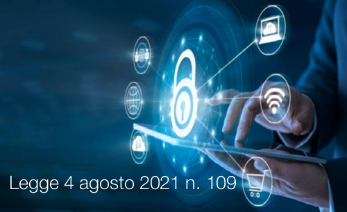 Legge 4 agosto 2021 n 109 Legge 4 agosto 2021 n 109
