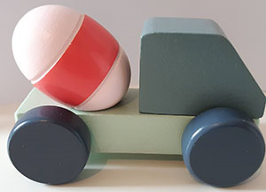 Macchinina in legno Macchinina in legno