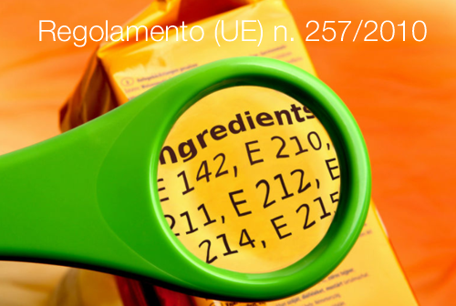 Regolamento UE n 257 2010 Regolamento UE n 257 2010