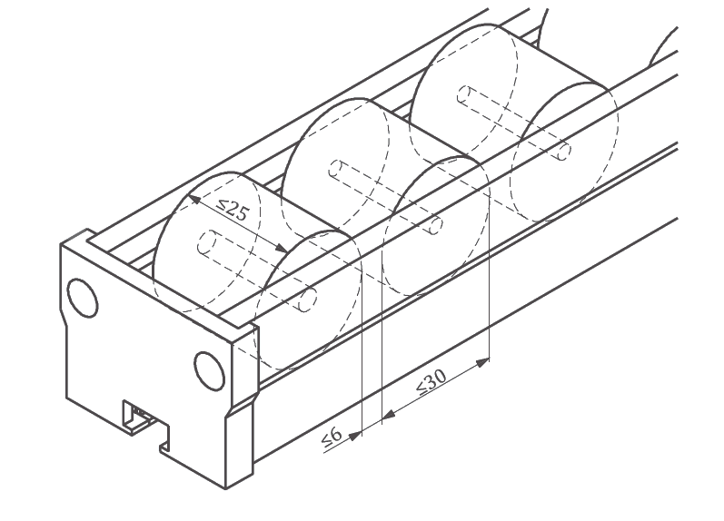 Trasportatori a rulli Sicurezza 02 Trasportatori a rulli Sicurezza 02