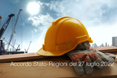 Accordo Stato Regioni del 27 luglio 2022 Accordo Stato Regioni del 27 luglio 2022