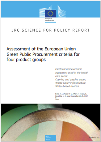 Assessment EU Green Public Procurement criteria for four product groups 2022 Assessment EU Green Public Procurement criteria for four product groups 2022