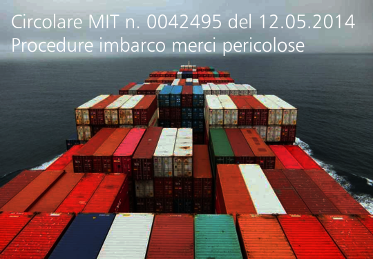 Circolare MIT n 0042495 del 12 05 2014 Circolare MIT n 0042495 del 12 05 2014
