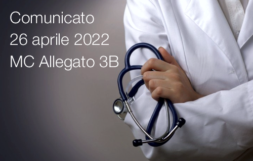 Comunicato INAIL 26 aprile 2022 MC Allegato 3B Comunicato INAIL 26 aprile 2022 MC Allegato 3B