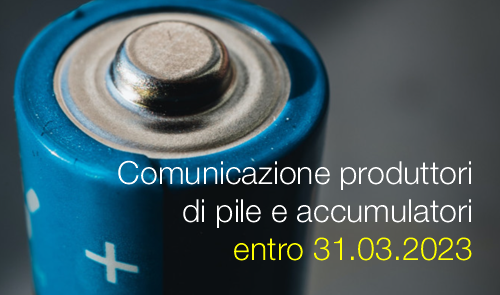 Comunicazione produttori pile e accumulatori 2023 Comunicazione produttori pile e accumulatori 2023