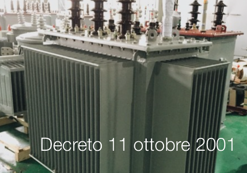 DM 11 ottobre 2001 DM 11 ottobre 2001