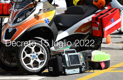 Decreto 15 luglio 2022 Decreto 15 luglio 2022