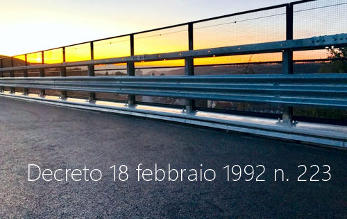 Decreto 18 febbraio 1992 n 223 Decreto 18 febbraio 1992 n 223